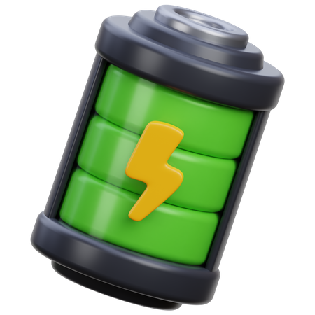 Batterie pleine  3D Icon