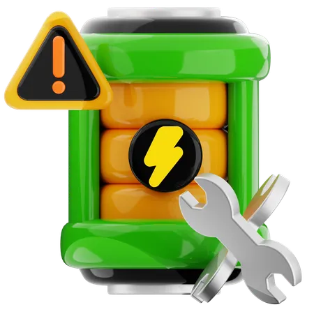 Batteriereparatur  3D Icon