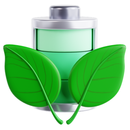 Batterie verte  3D Icon