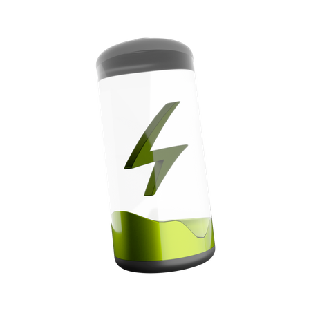 Batterie verte  3D Icon