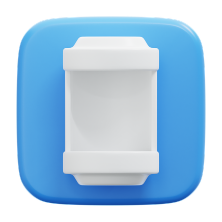 Batterie vide  3D Icon