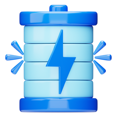 Batteries  3D Icon