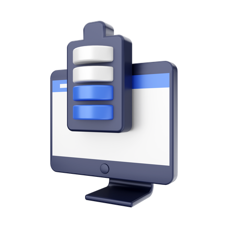 Batteriesparmodus  3D Icon