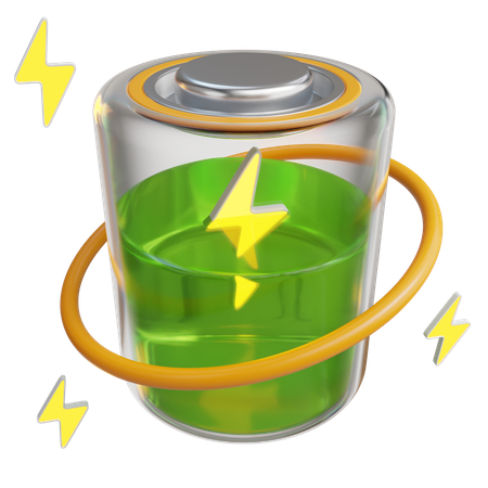 Batterie Level  3D Icon