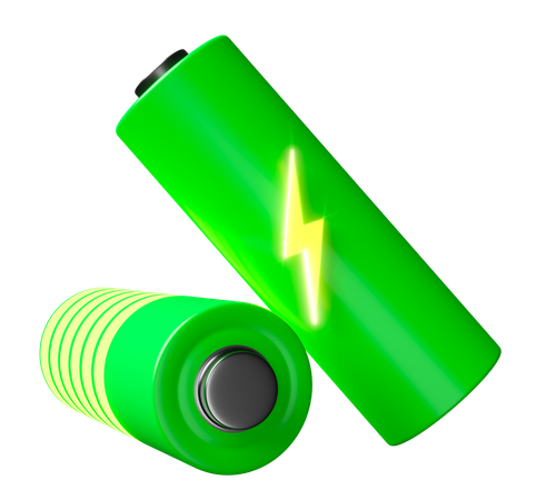 Batteriewechsel  3D Icon