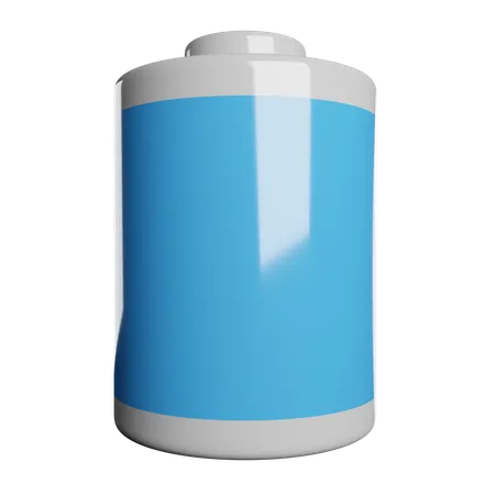 Battery Power Energy 3D Icon