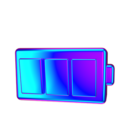 Battery  3D Icon