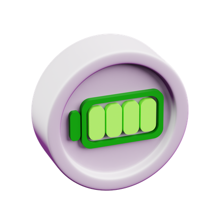 バッテリー  3D Icon