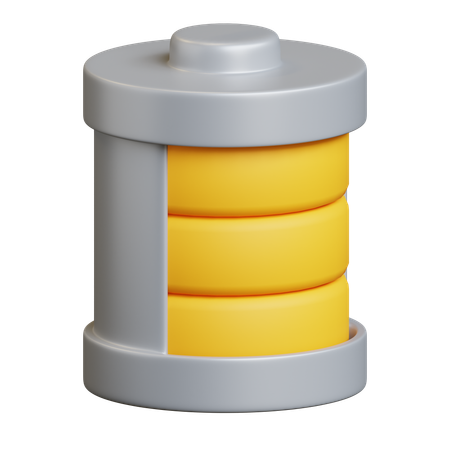 バッテリー  3D Icon