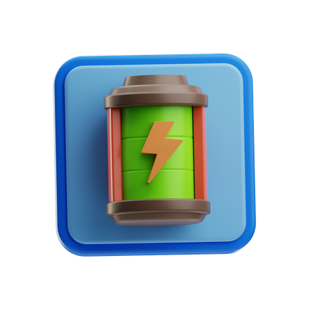 Battery  3D Icon