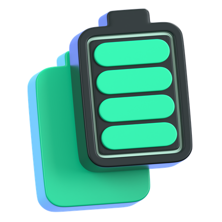 バッテリー  3D Icon