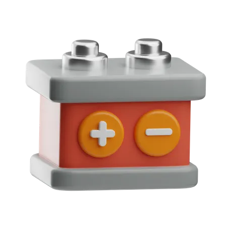 Battery  3D Icon