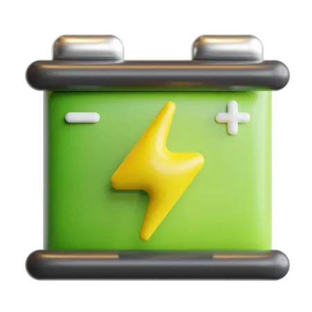 Battery  3D Icon