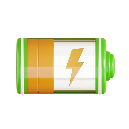 Battery  3D Icon