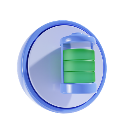 Battery  3D Icon