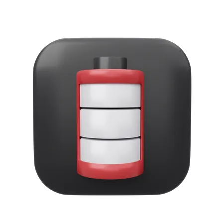 Battery  3D Icon