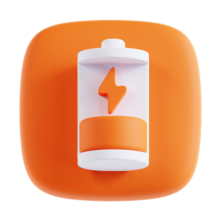 Battery  3D Icon