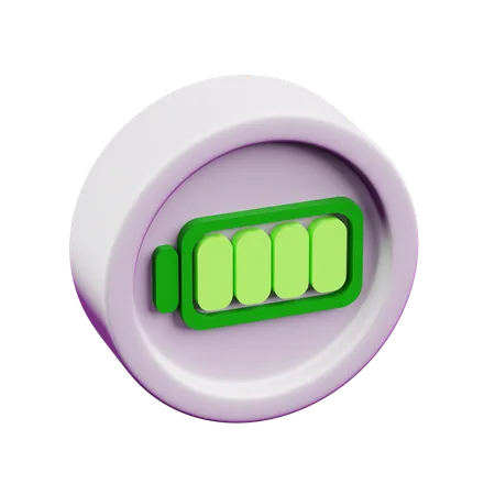 Battery  3D Icon