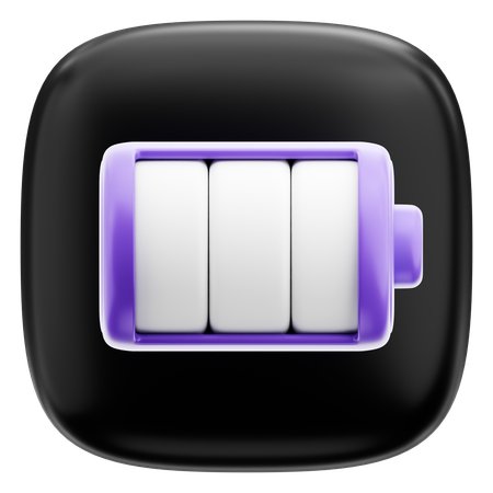 Battery  3D Icon