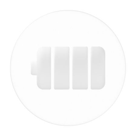 Battery  3D Icon