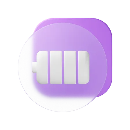 Battery  3D Icon