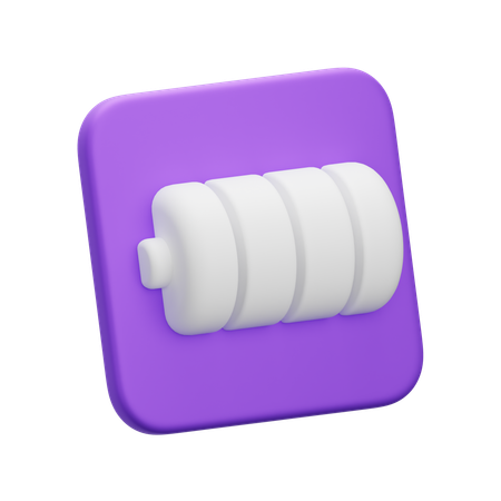 Battery  3D Icon
