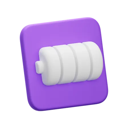 Battery  3D Icon
