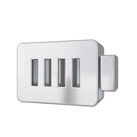 Battery  3D Icon