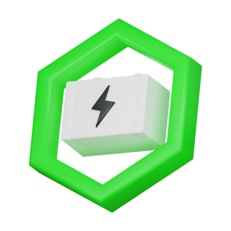 Battery  3D Icon