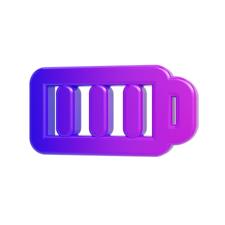 Battery  3D Icon