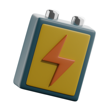 Battery  3D Icon