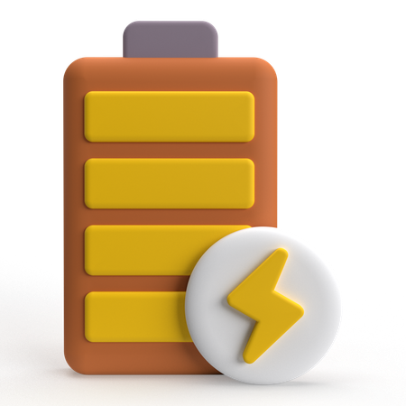 Battery  3D Icon