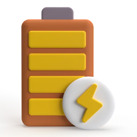 Battery  3D Icon