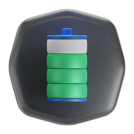 Battery  3D Icon