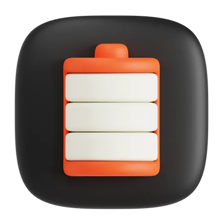 Battery  3D Icon