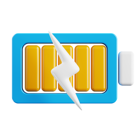 Battery  3D Icon