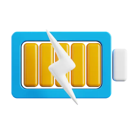 Battery  3D Icon