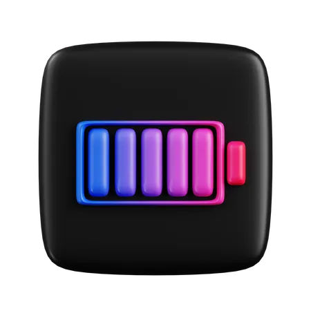 Battery  3D Icon