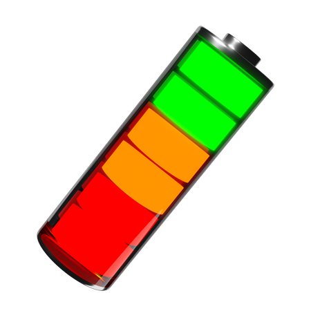 Battery  3D Icon