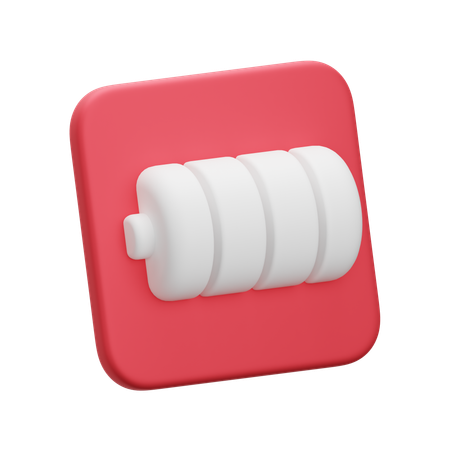 Battery  3D Icon