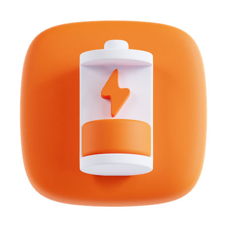 Battery  3D Icon