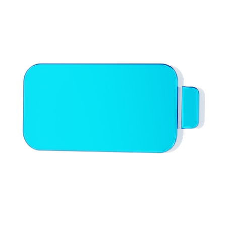 Battery  3D Icon