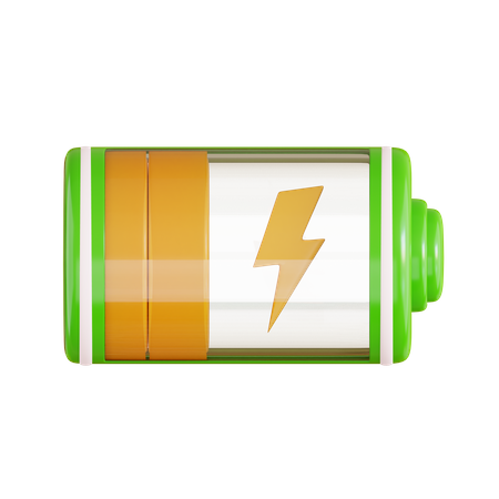 Battery  3D Icon