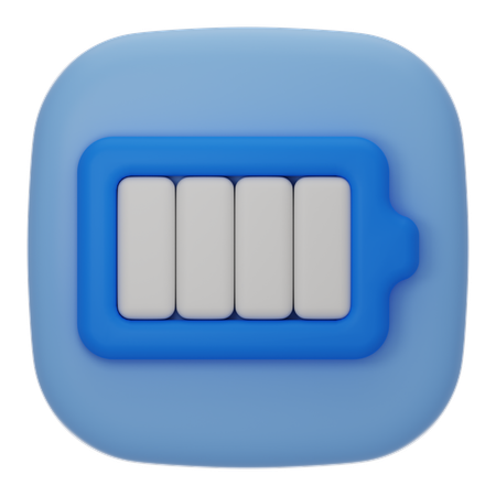 Battery  3D Icon