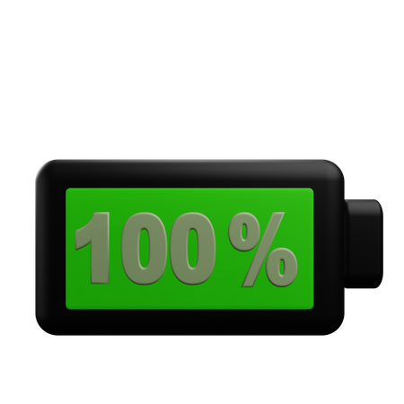 Battery  3D Icon