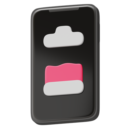 Battery 50 Percent  3D Icon