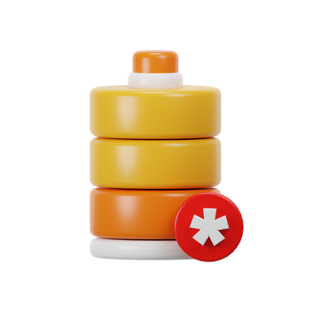 Battery Alert  3D Icon