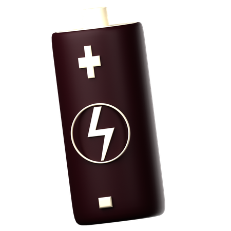 Battery Cell  3D Icon
