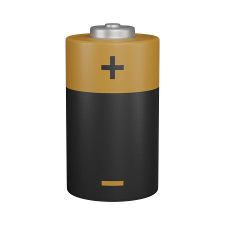 Battery Cell  3D Icon