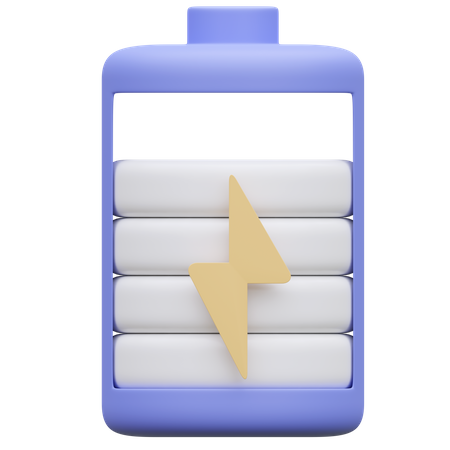 Battery Charge  3D Icon